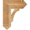 Ekena Millwork Imperial Arts & Crafts Rough Sawn Bracket, Western Red Cedar, 6"W x 18"D x 22"H BKT06X18X22IMP03RWR - alternate 3